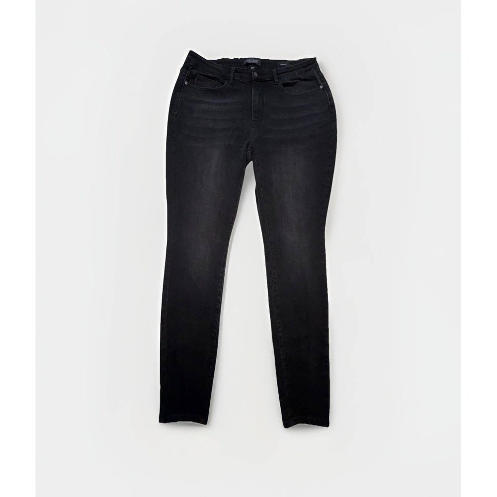Judy Blue High Waist Skinny Fit Jeans Faded Black Size 18W 36x34